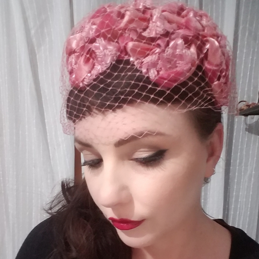 💥Vintage pink hat